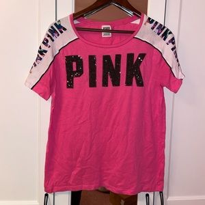 PINK sparkle shirt